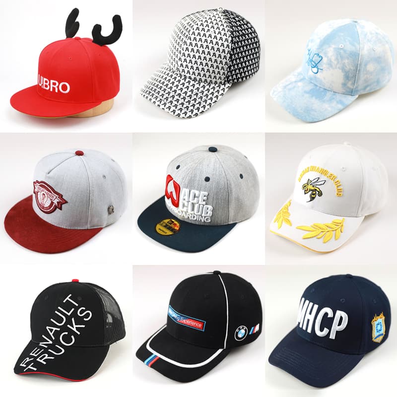 Personalized Embroidered Logo Pure Cotton Sports Cap Suitable for Advertising Teams