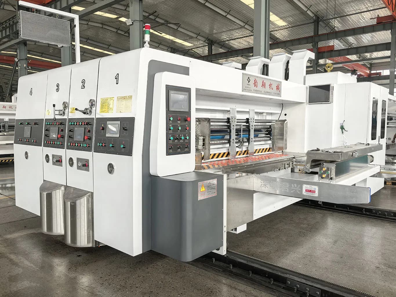 Hot Selling Printing Slotting and Die-Cutting Without Plate Machinery