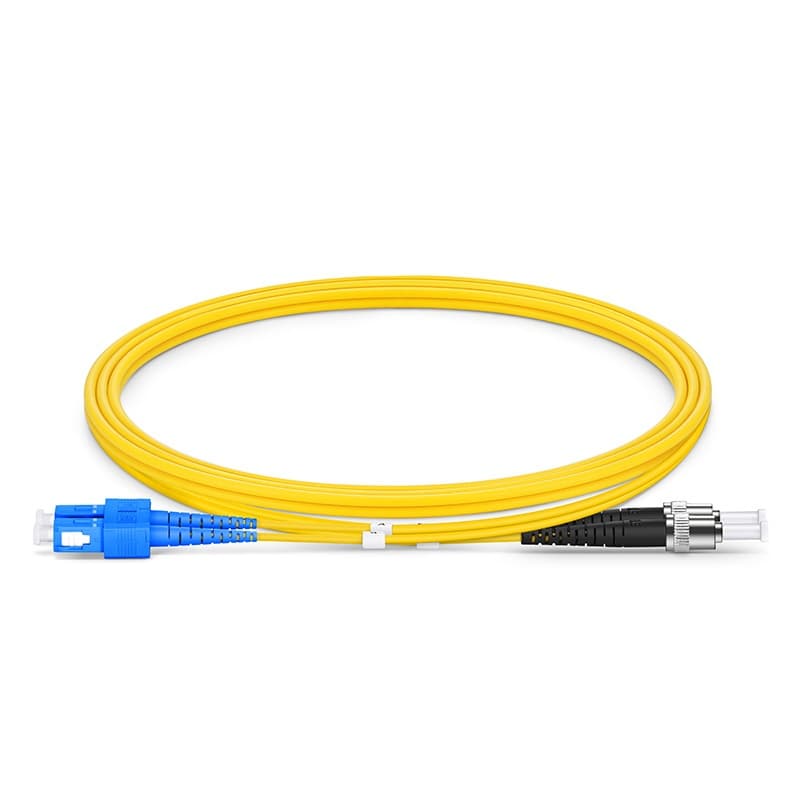 Compatible Sc Upc to St Upc Duplex Single Mode (OS2) 2.0mm Fiber Optical Patch Cord
