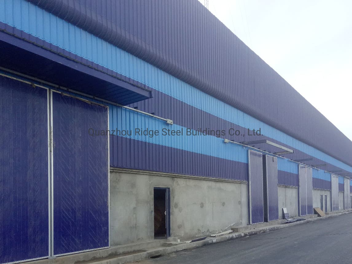 Insulated Roof Pre-Engineered Light Steel Structure Building