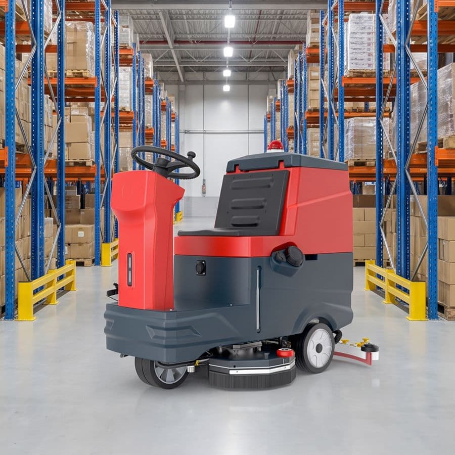 Versatile Floor Scrubber for PVC, Marble, and More Surfaces