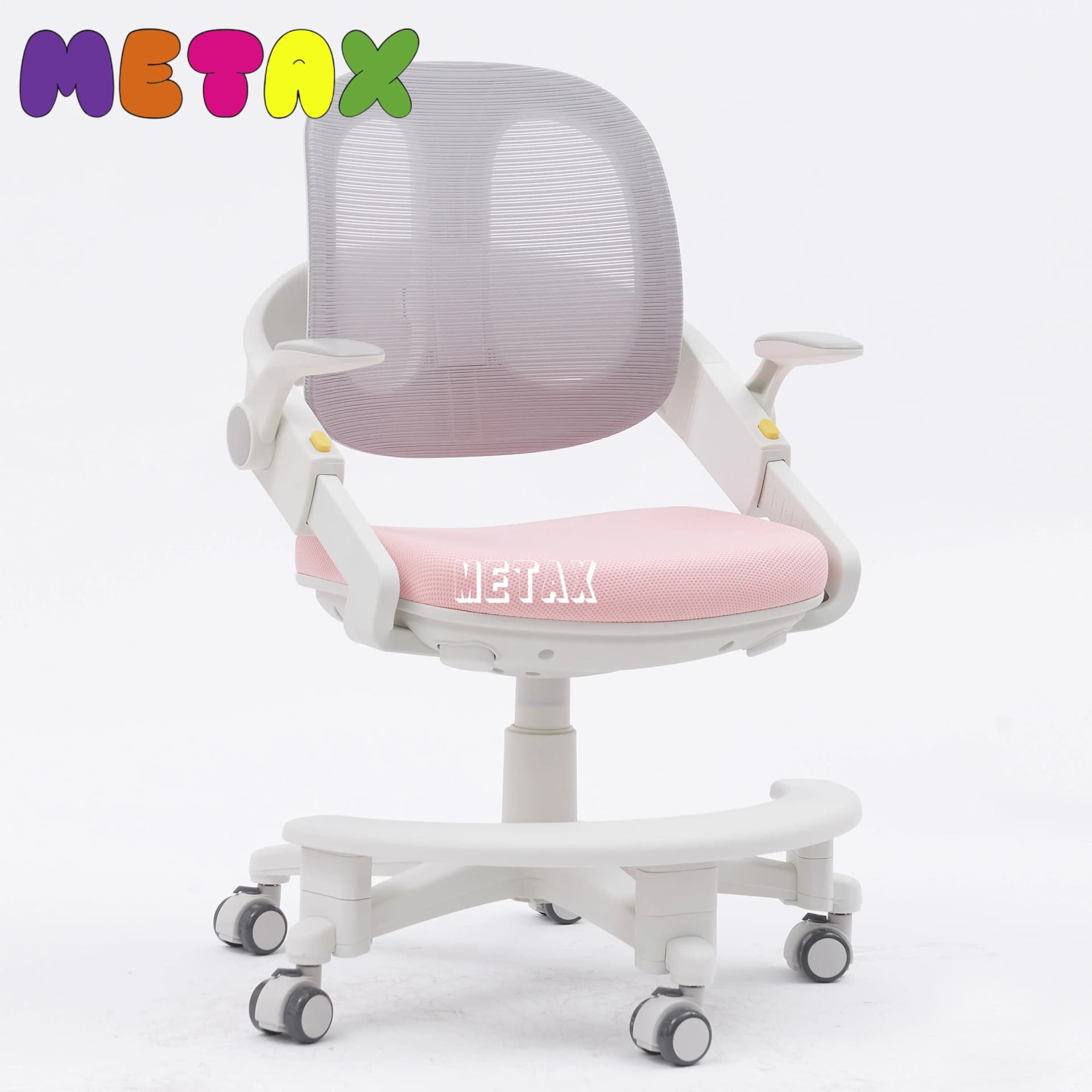 Pink New Design Ergonomic Children Study Chair Kids Furniture Height Adjustable Kids Study Chair at Home
