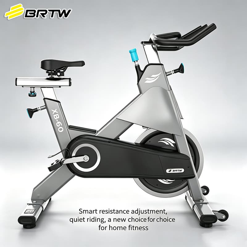 Brightway Fitness Equipment Indoor Spinning Bike Commercial Spin Bike Body Strong Unisex Metal Frame 150kg Capacity for Gym