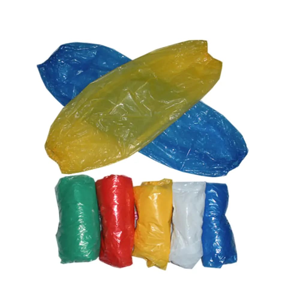 Waterproof Disposable Plastic Sleeve Covers Arm Protectors for Cleaning