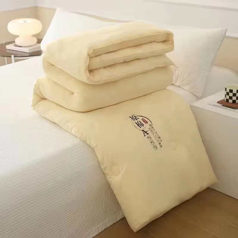 Mother and Baby Grade a Washed Raw Cotton Soybean Fiber Quilt Summer Quilt Thickened Winter Quilt Spring and Autumn Quilt Student Dormitory