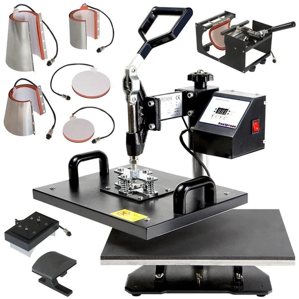 8 In1 Heat Transfer Machine, Sublimation Printer for Sportswear