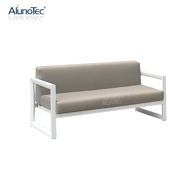 Garden Metal Sofa Powder Coated Aluminum Garden Outdoor Furniture Set