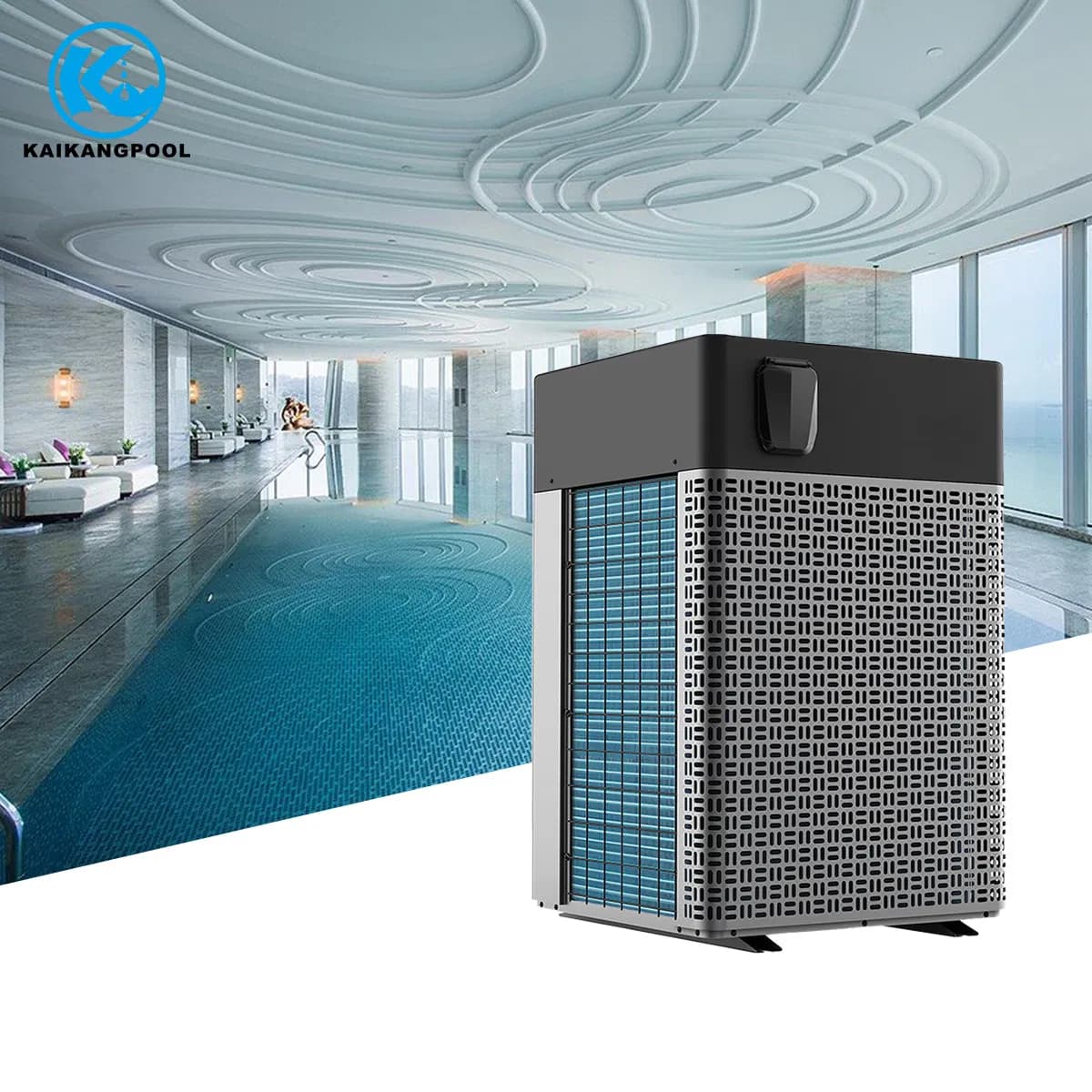 Air Source Pool Heat Pump for Swimming-Pool/Jacuzzi/SPA/School/Hotel/Household/Gym
