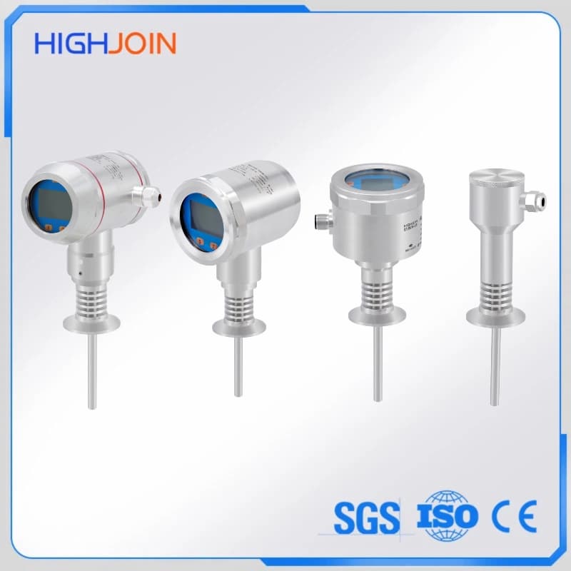 Hygienic Temperature Transmitter PT100 4-20mA Clamp 316L for Food Pharma