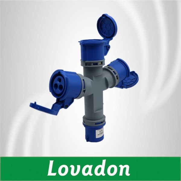 IP44 New 16A 1013K Waterproof Plug Socket Male Female Industrial Plug and Multi-Function Socket