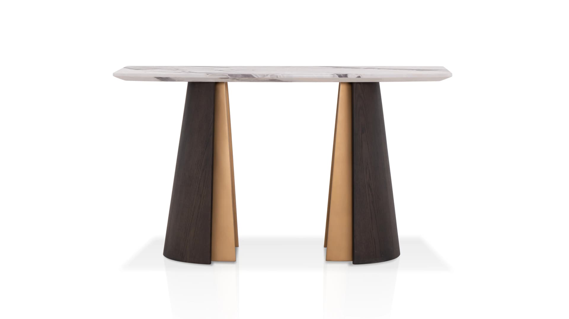 Pratical Solid Wood Console Table for Sleek Dining Room