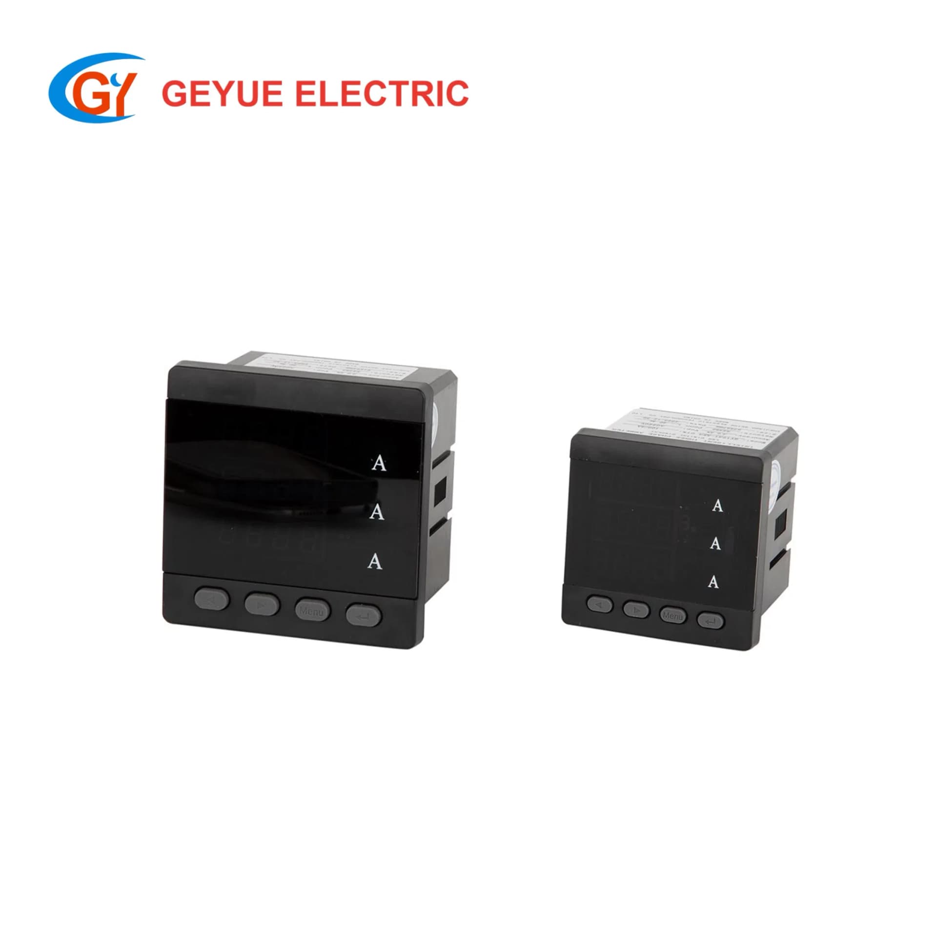 Advanced Geyue 120X120mm Intelligent Three Phase LED Ammeter