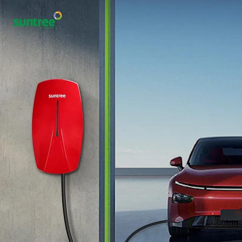Manufacturer 16A 32A 7kw Electric Car Charger Station with Type2 EV Charging Plug