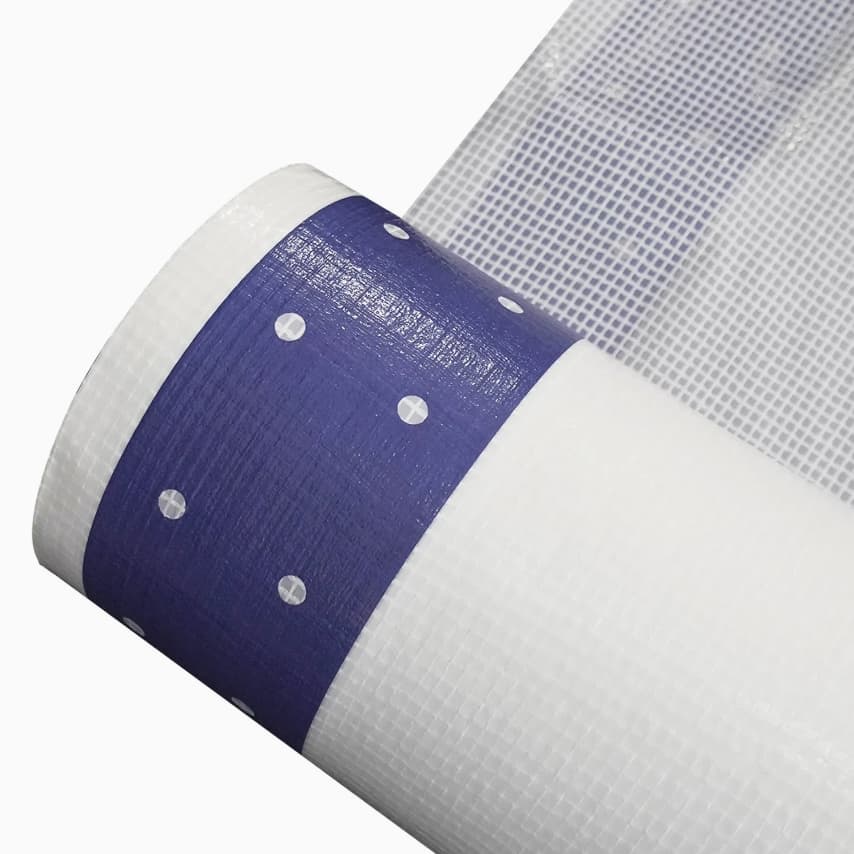 Custom Waterproof Mesh Cloth PE Coated Mesh Tarpaulin for Agriculture and Construction