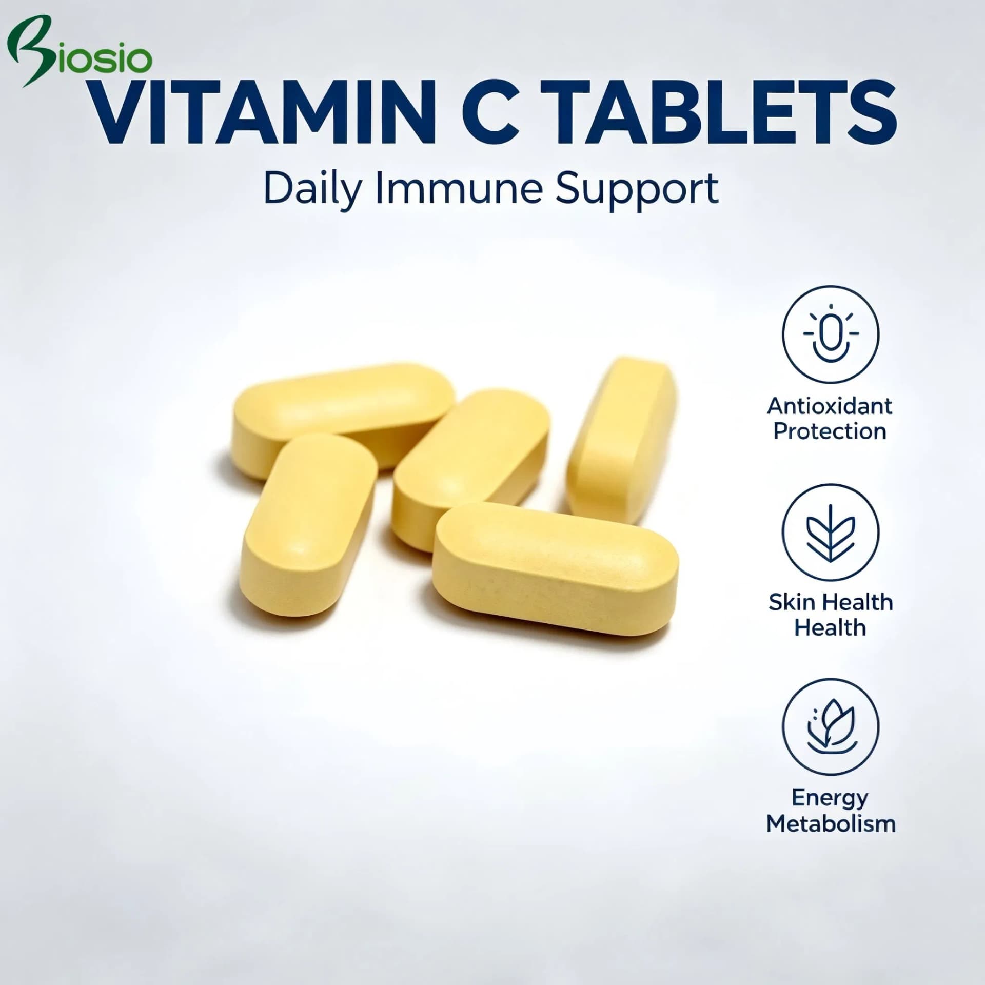 OEM Sugar Free Super Boost Immune Supplement Vitamin C 1000mg Zinc Rose Hip Chewable Tablet