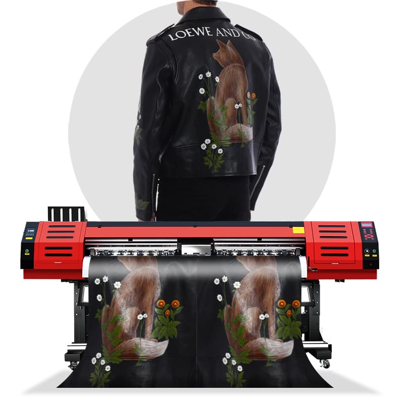 Mt Industrial Digital Large Format Digital 1.8m Leather Printer