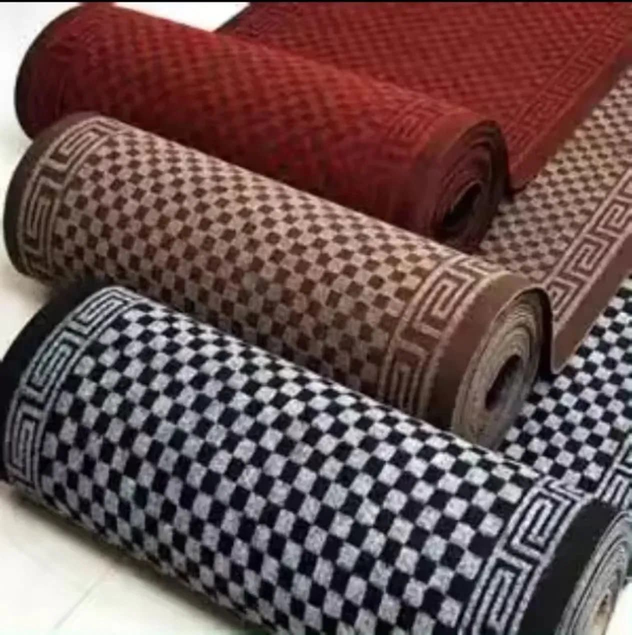 Soft Double Jacquard Carpet with Intricate Patterns and Designs
