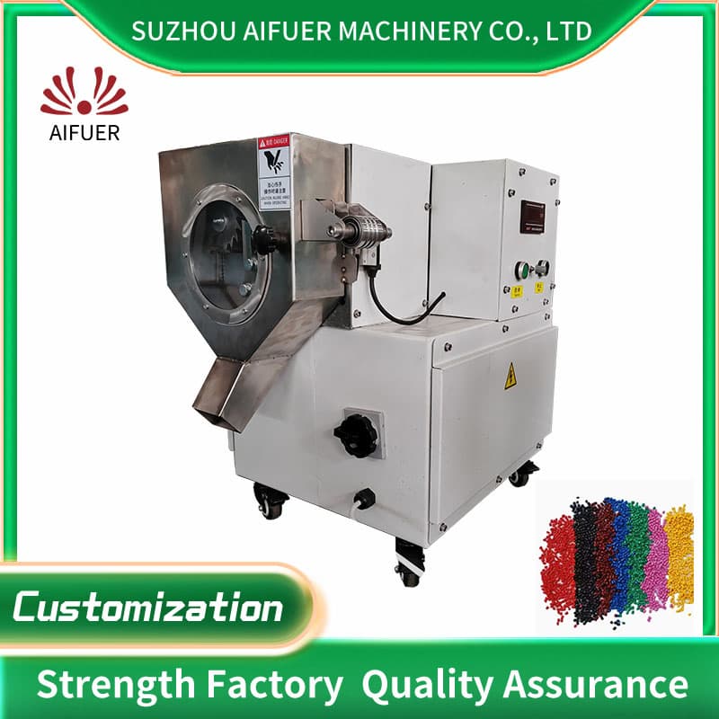 300kg/H Plastic Granulator Plastic Granule Cutter Hot Selling Plastic Pellets Cutter/Small Plastic Granulator