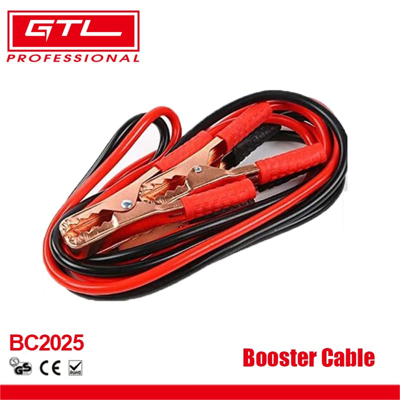 Auto Booster Cable Car Starting Jumper Cable for Emergency Power Charging Battery Booster Cord Copper Wire Car Accessories (BC2025)