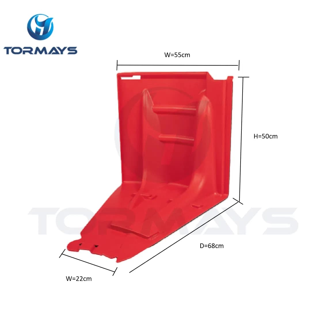 Removable ABS Plastic Flood Barrier L Shaped Portable Flood Barrier
