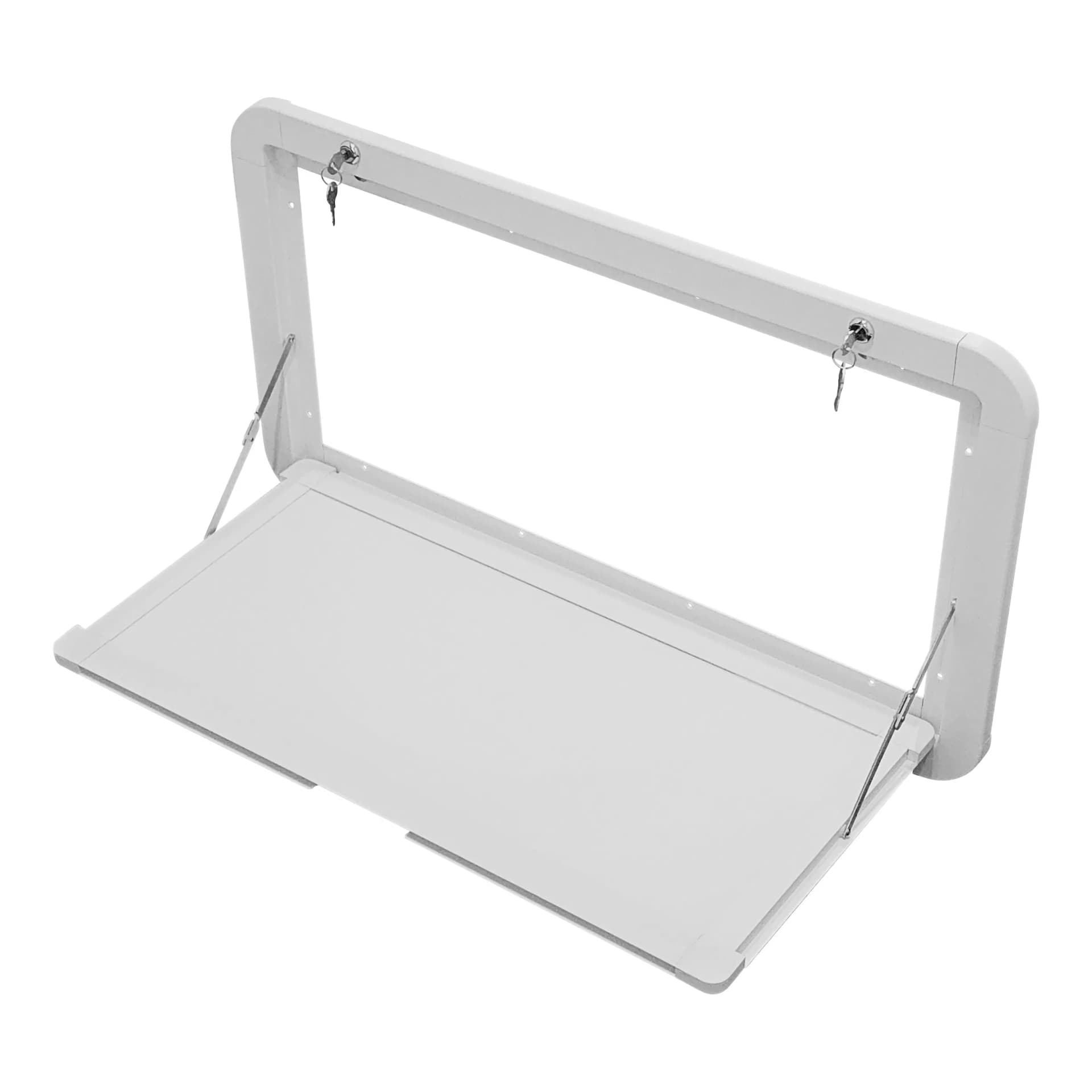 800X450 Caravan Accessories Aluminum Folding RV Trailer Picnic External Fold Down Table