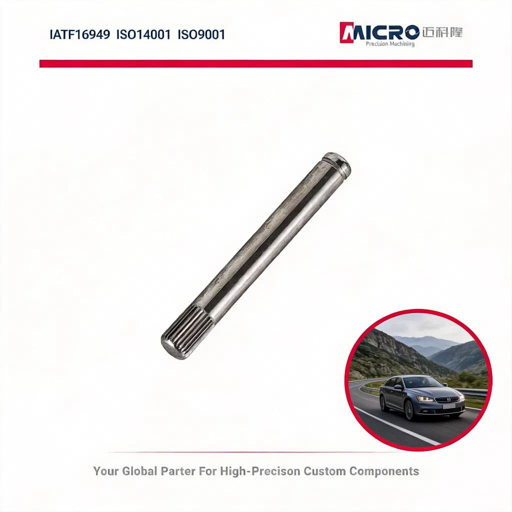 ISO9001 Steel 12mm Eccentric Shaft with Crankshaft Pulley for EV Conversion Kit Accessory