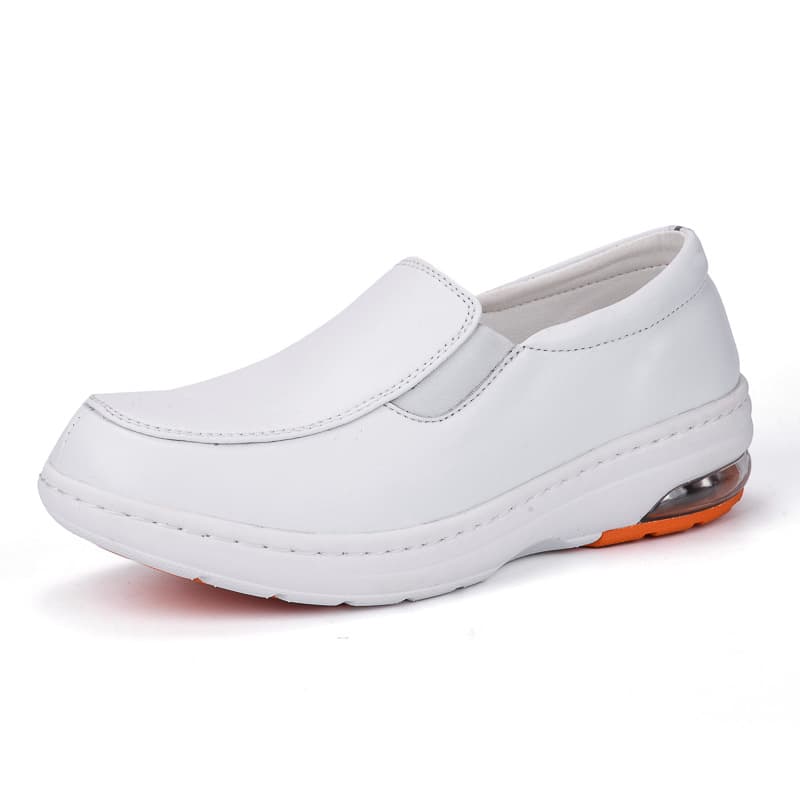 Non Slip Hospital Women Nurse White Shoes Medical Floor Slip on