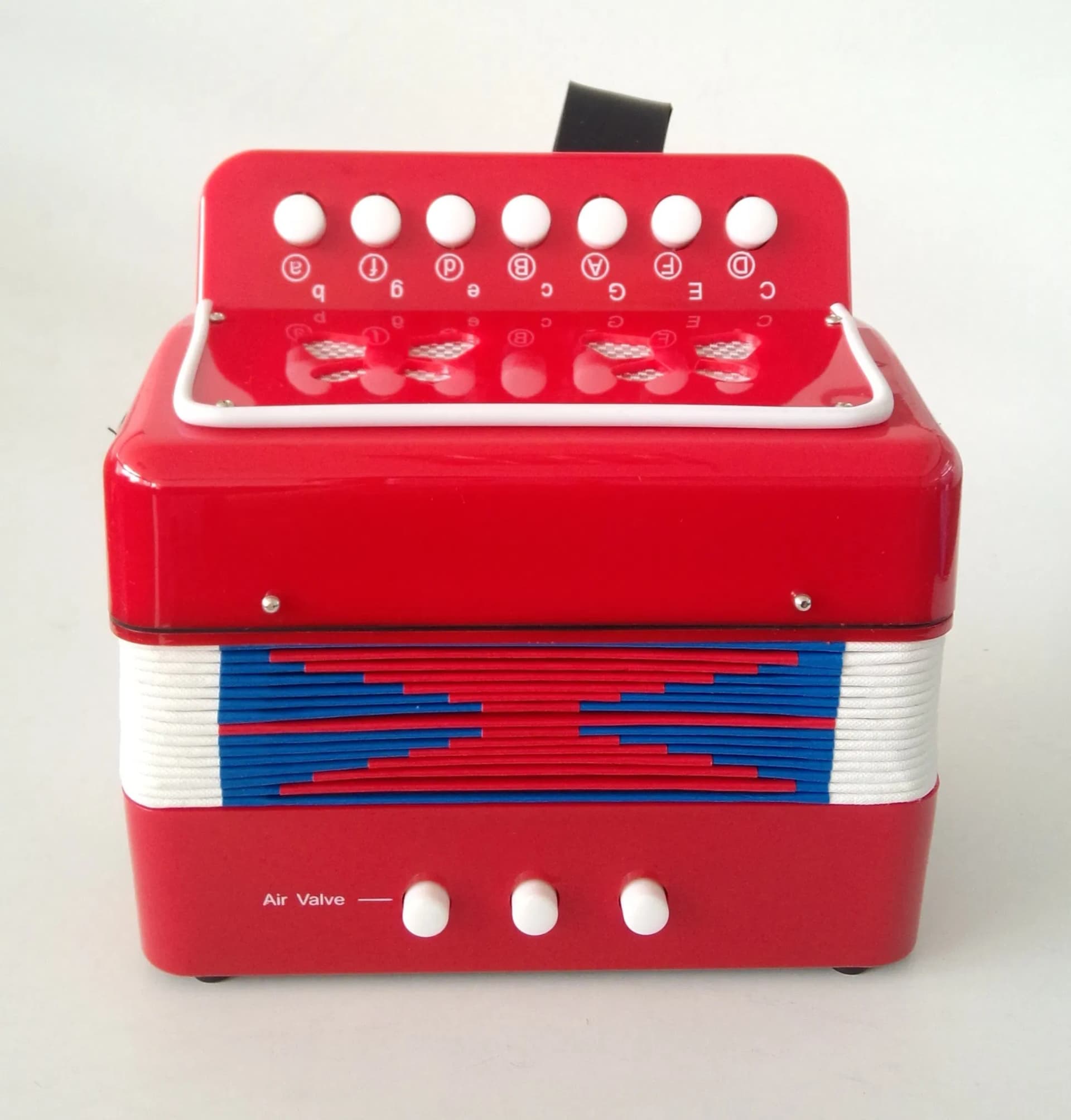 7 Button 2 Bass Button Accordion-Many Colors for Choice Rd