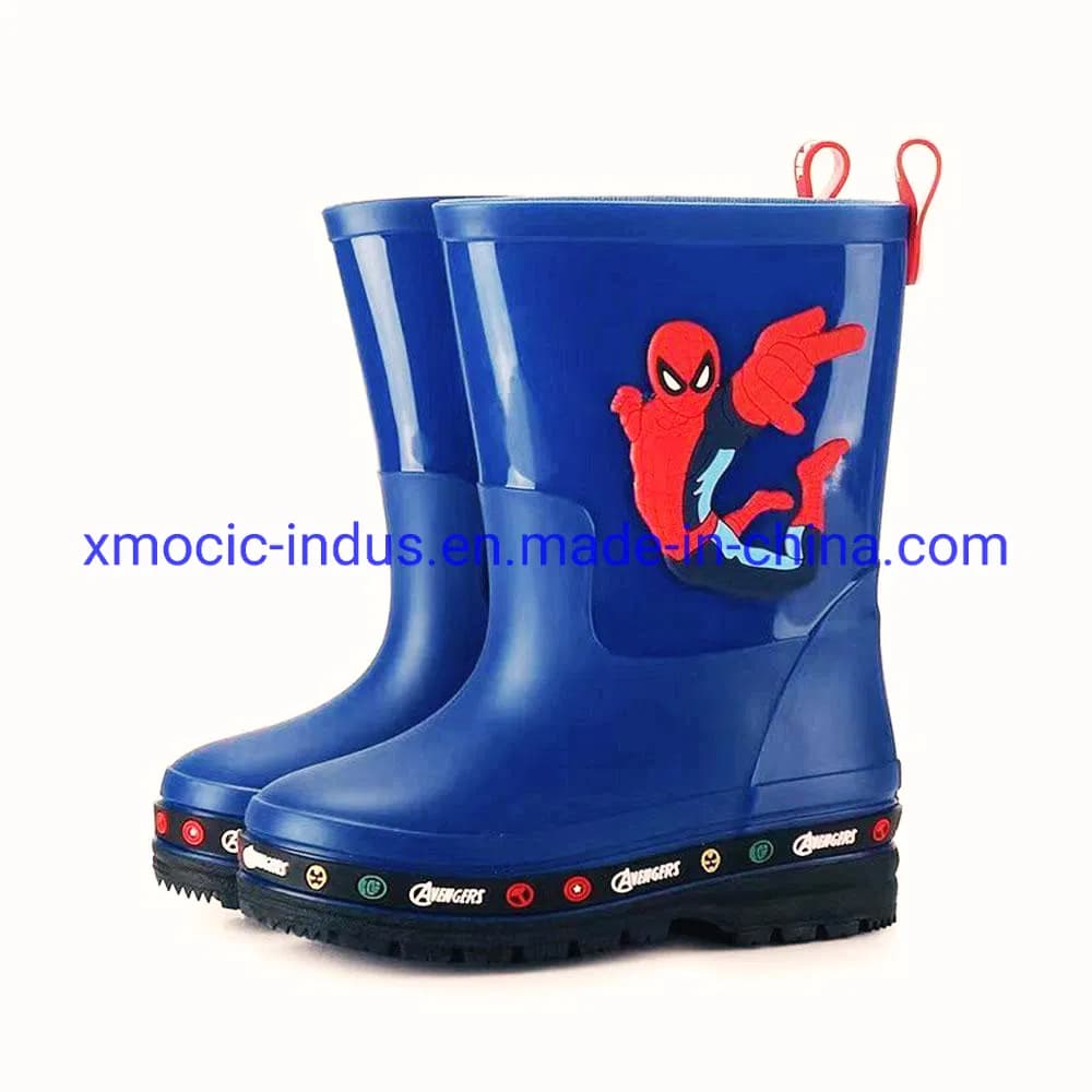 OEM Children Boot Waterproof Kids Wholesale Rubber Rain Boot Outdoor Footwear
