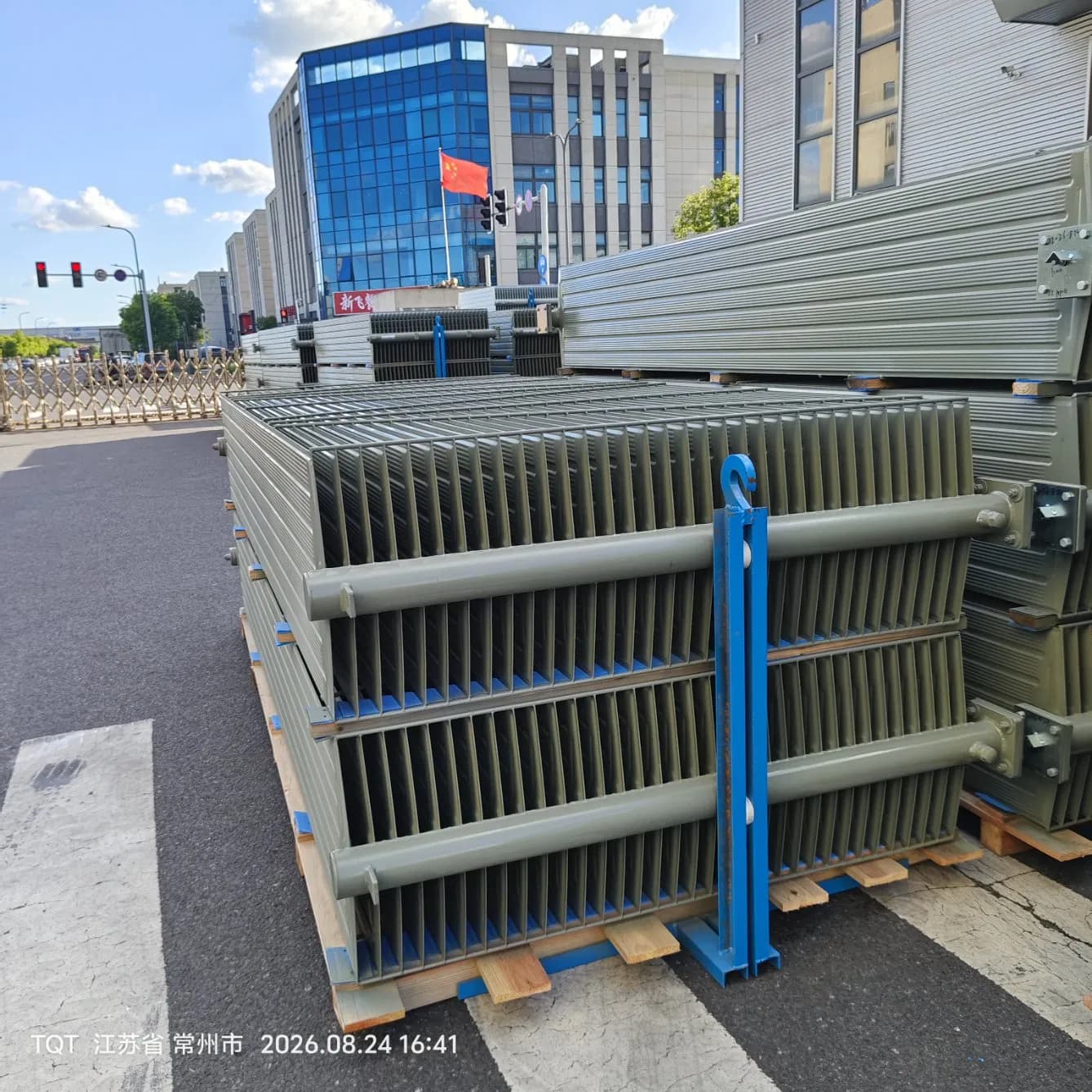 Corrugated Steel Panel Radiator for Power Transformers