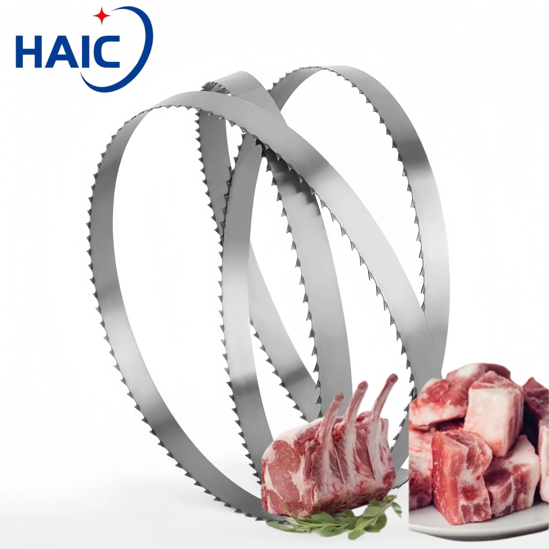 Meat Processing Cutting Frozen Meat Bones Food Products Bone Saw Blades