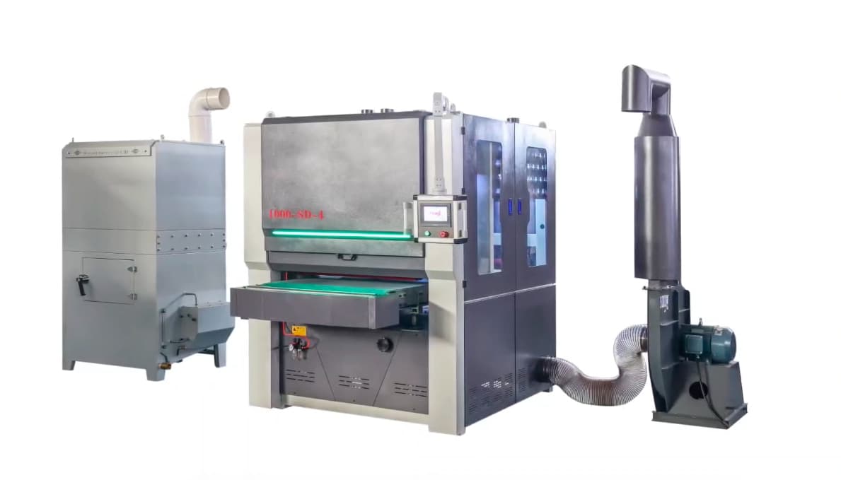 Automatic Sheet Metal Deburring Chamfering Machine Stainless Steel Metal Polishing Machine