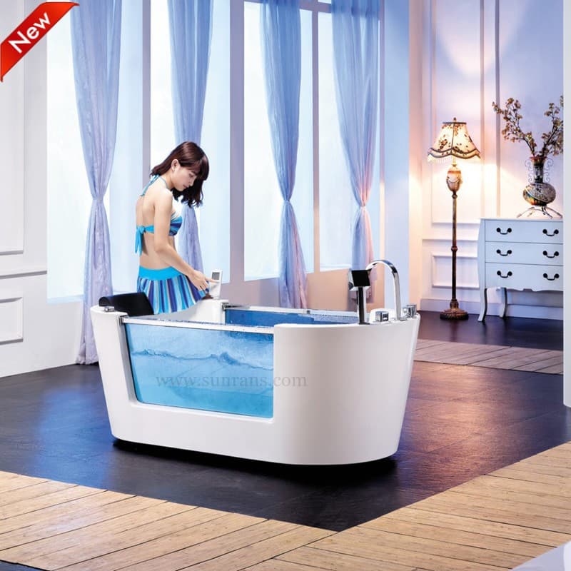 Luxury Acrylic Mini Whirlpool Bathtub for Modern Bathrooms