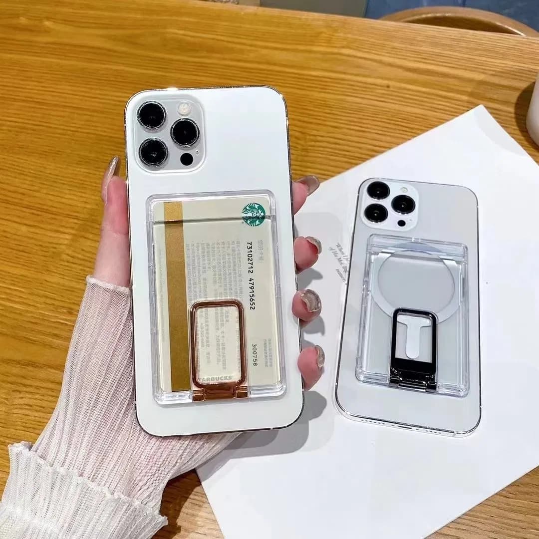 Wholesale Magnetic Cell Phone Card Holder Mini Card Holder Stand for Phone