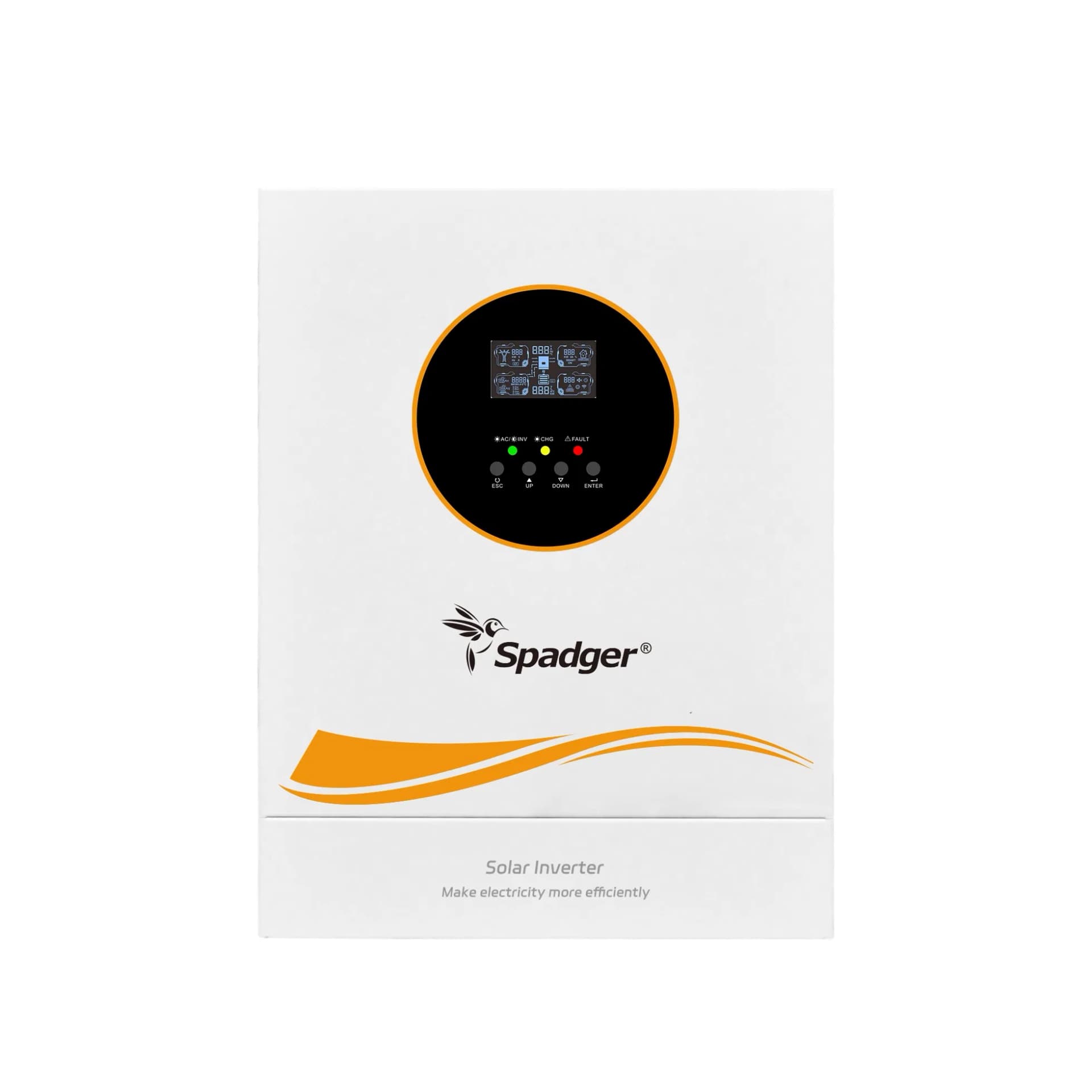 High Efficiency Pure Sine Wave Solar Inverter with MPPT Technology 2kw