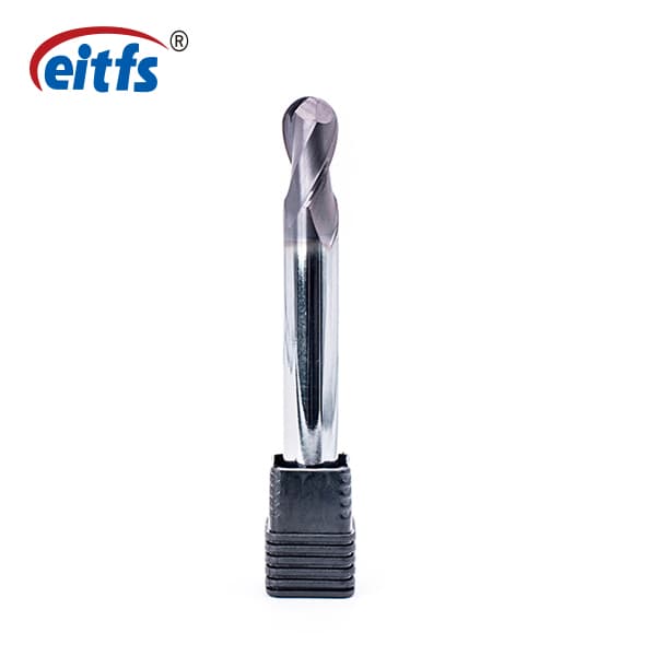 Solid Carbide Cutting Stainless Steel 2 Flute Ball Nose End Mill
