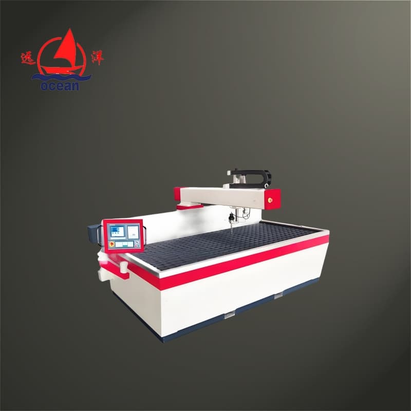 Waterjet 5 Axis CNC Gantry Type Water Jet Stone Cutting Machine for steel Cutting