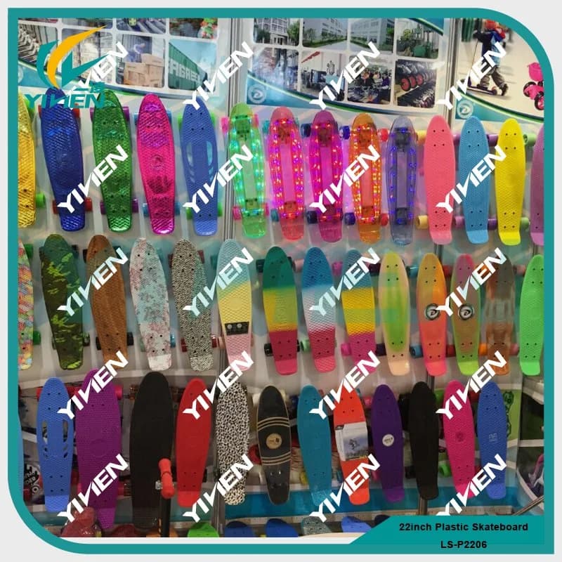 Manufacturer En71 / En13613 / Ce Approved Penny Board 22inch Plastic Skateboard