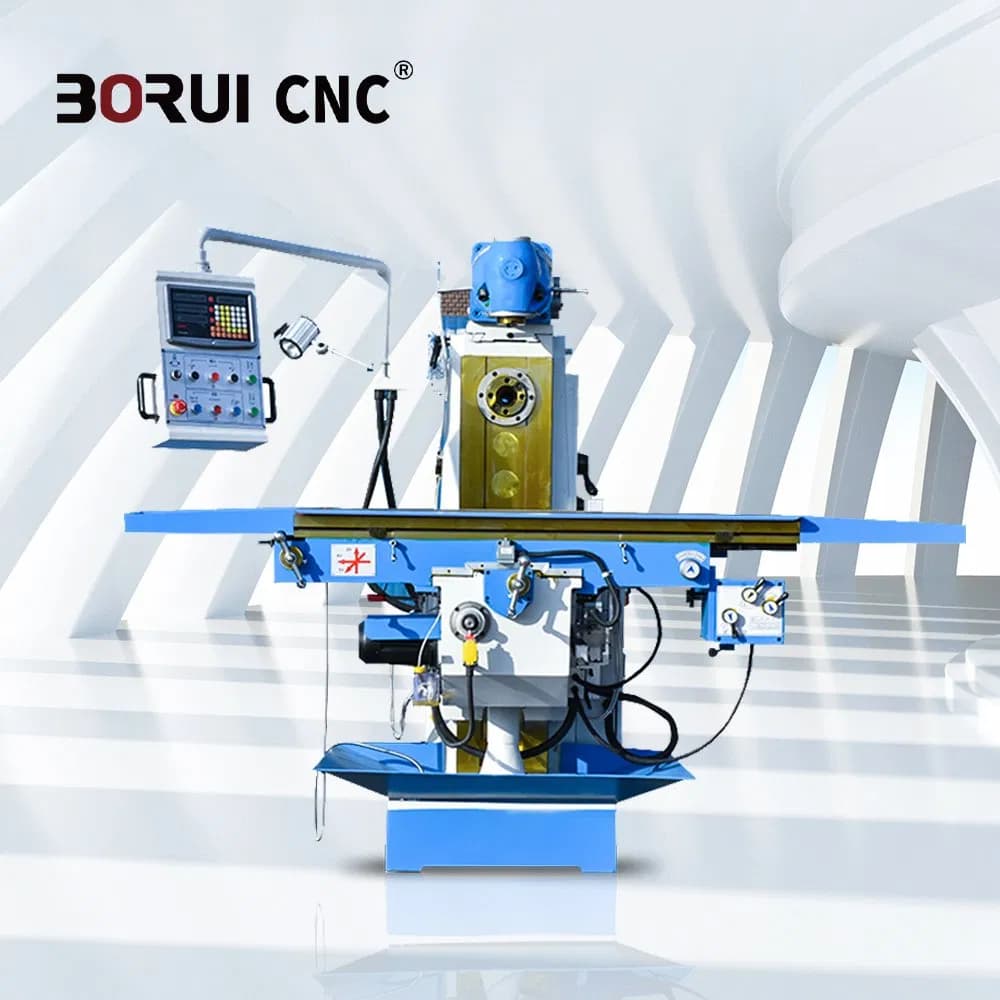 Universal 360-Degree Rotary Milling Machine for Precision Metalwork