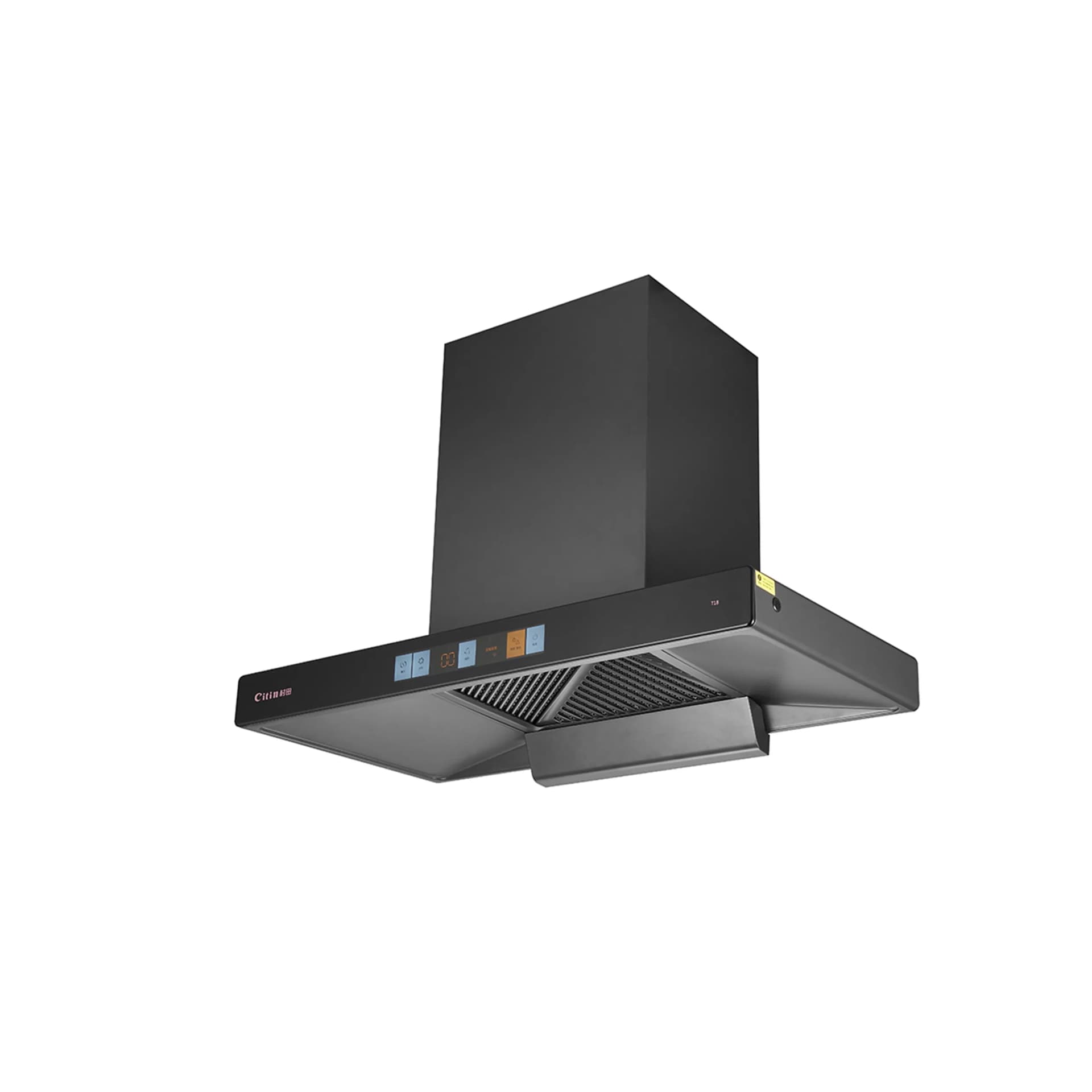 Kitchen 8 Speed Control T Shape Cooker Range Hood with Integrated Nano Coating Filter