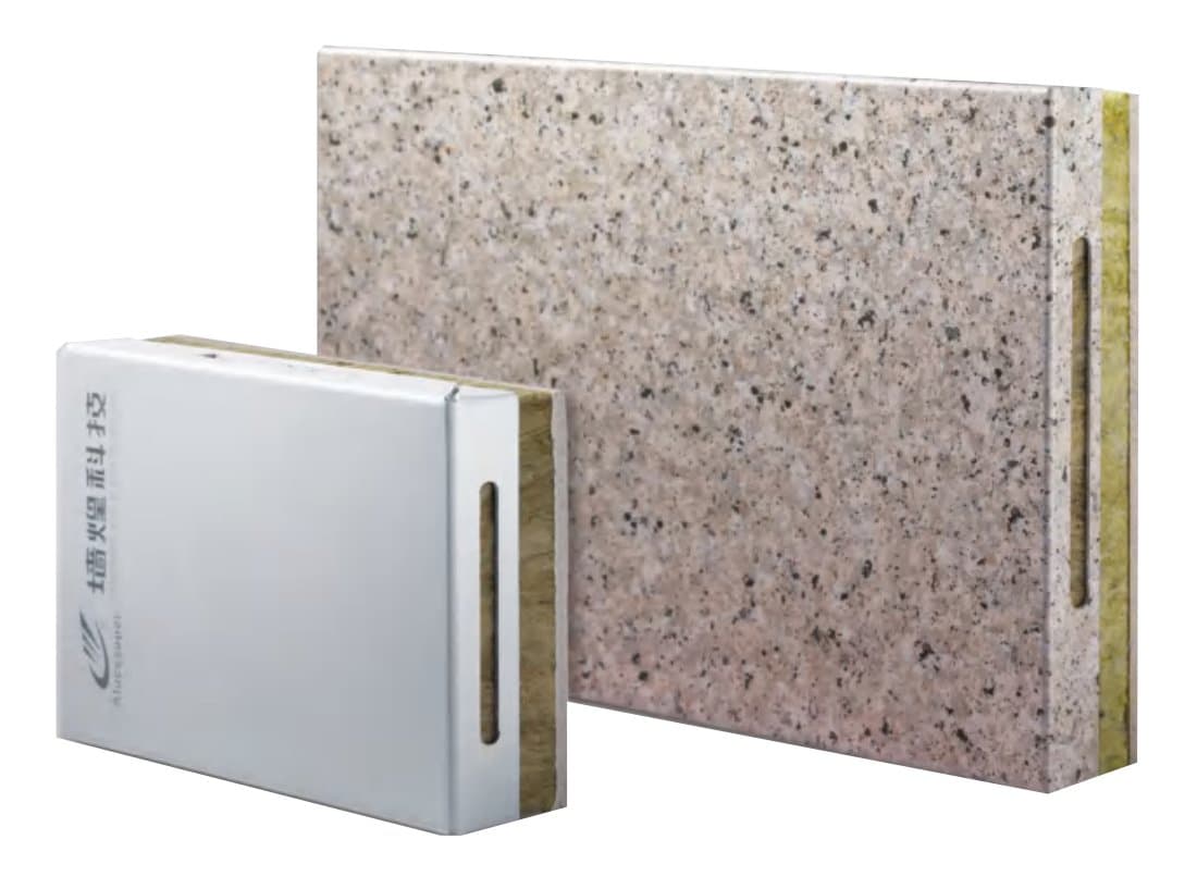 Painted Aluminum Decorative energy-Saving Integrated Panel Thermal Insulation