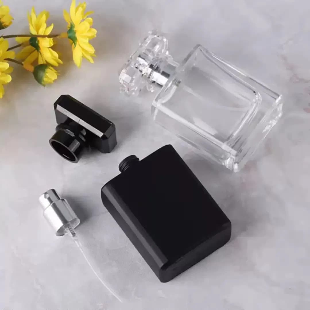 Custom 50ml 100ml Empty Glass Perfume Bottle Packaging