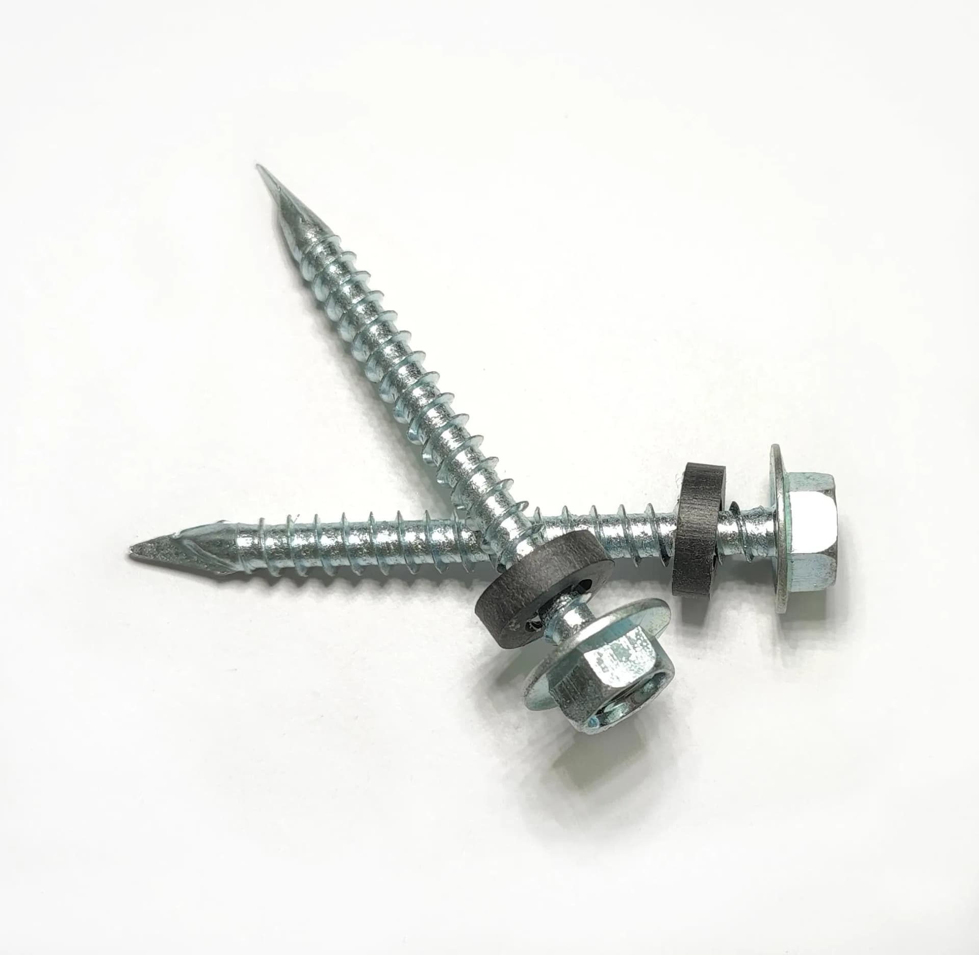 Tornillo Punta Espada Con Arandelas Hex Self Threading Head Screw with Spade Tip
