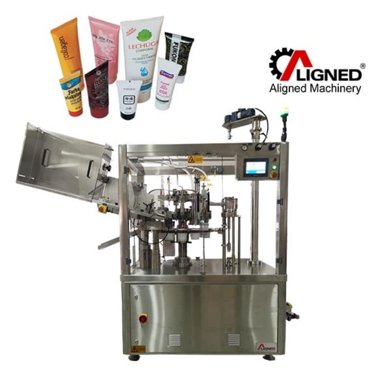 Advanced Fully Automatic Tube Filling and Sealing Machine with Hot Air Technology