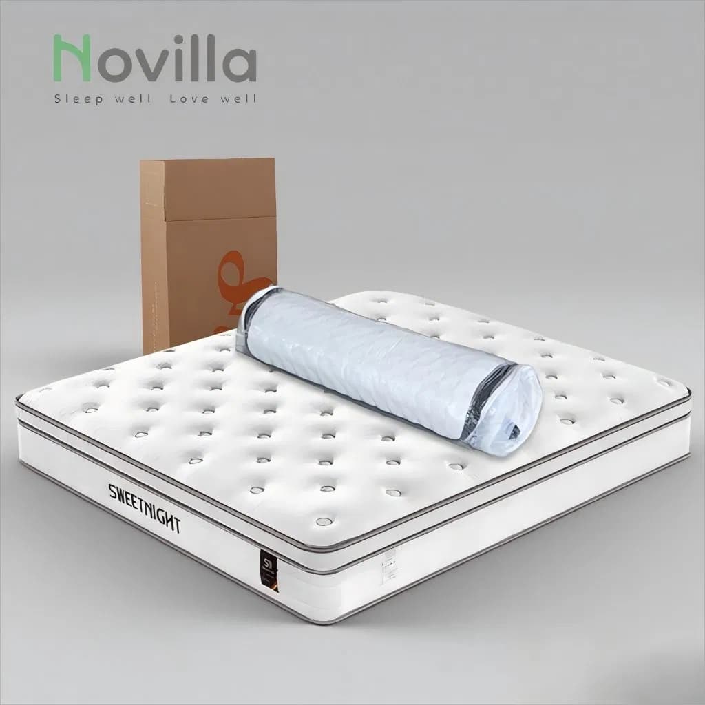 Premium Pocket Spring Mattress for Luxurious King Coil Hotel Beds