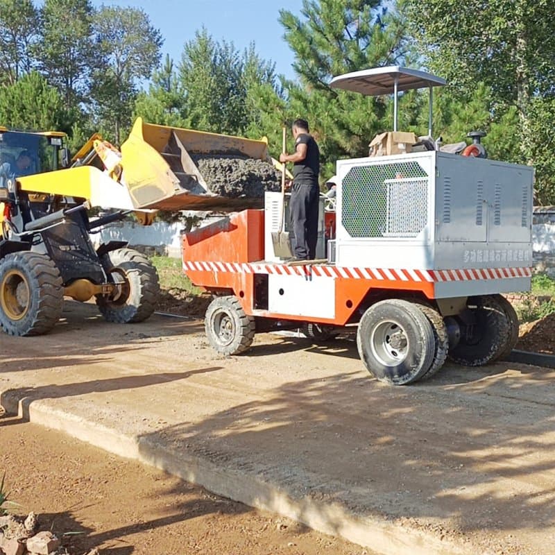 Automatic Concrete Curb and Gutter Slipform Machine with Electric Motor for Urban Construction Fast Delivery
