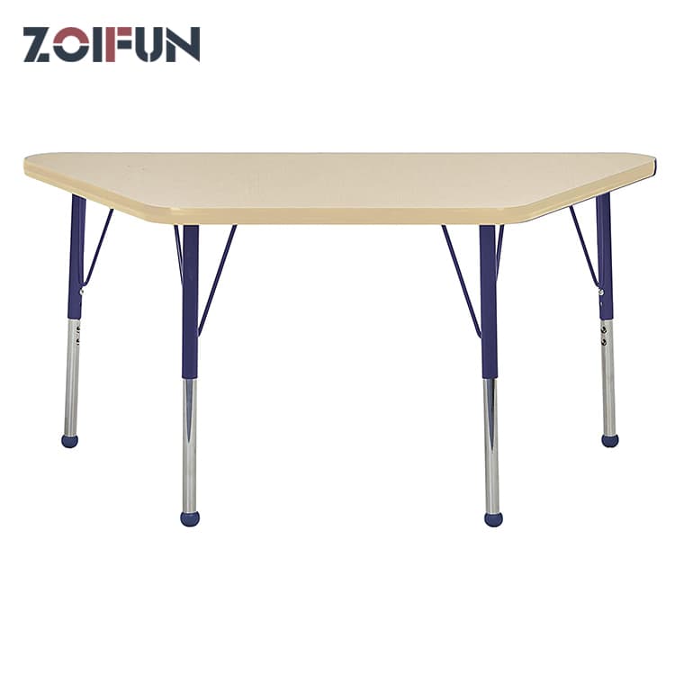 Student Knock Down Wooden Adjustable Simple Desk Chair; School Classroom Library Reading Furniture