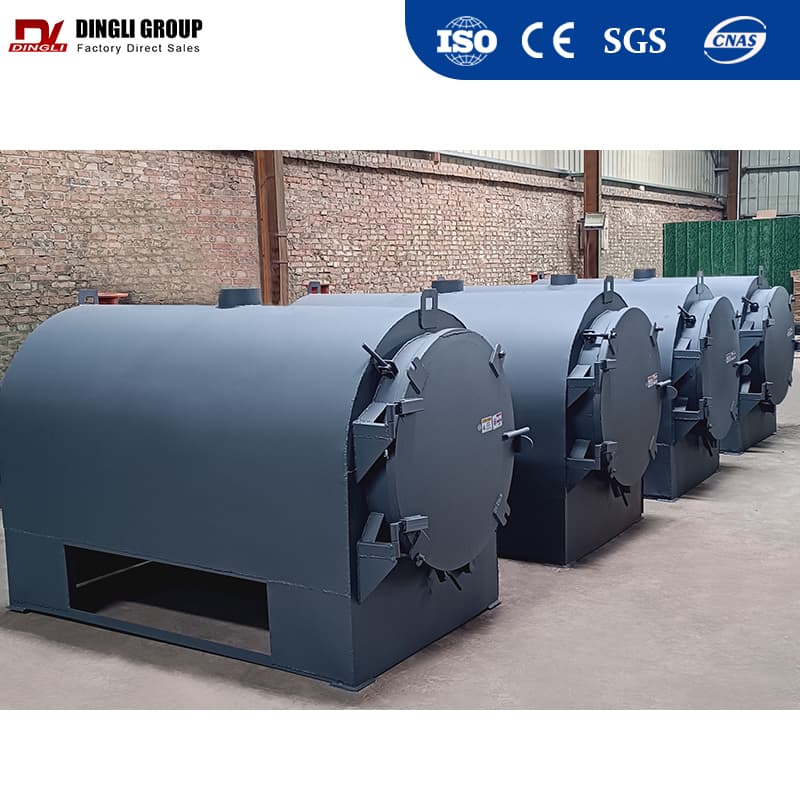 Budget-Friendly Horizontal Carbonization Furnace for Biomass Charcoal Making