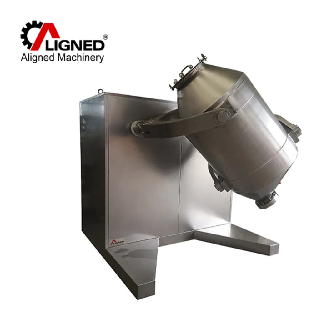 High Efficiency Food Grade 3D Mixing Machine for Pharmaceuticals