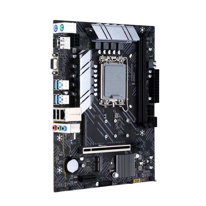 Reliable B760m LGA1700 DDR4/DDR5 Motherboard for Desktop Computer Build